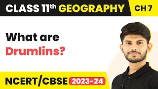 Drumlins  Landforms And Their Evolution  Class 11 Geography [upl. by Acirema946]