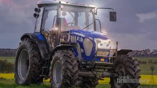 Farmtrac 9120 DTN tractor review  Farms amp Farm Machinery [upl. by Ludovico]