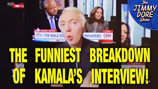 SCATHING Breakdown Of Kamala’s CNN Interview [upl. by Attehcnoc]