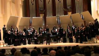 Baylor Choir Fall Concert  Where Your Barefoot Walks [upl. by Nerta]