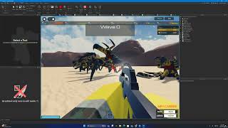 Roblox Starship troopers arachnid randomly picked death animations [upl. by Sweyn915]