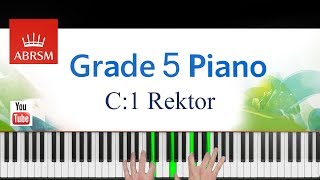 ABRSM 20192020 Grade 5 C1 piece Rektor LUTOSLAWSKI Piano [upl. by Elimay]