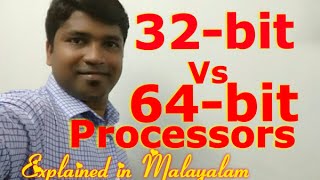 32 bit Vs 64 bit Processors Explained MalayalamRANDOM THOUGHTS 34 [upl. by Killian]