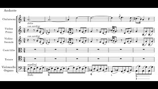 JD Zelenka  Recordare From Requiem in D Major ZWV 46 w score [upl. by Dnalyag357]