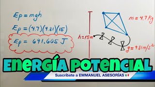 ENERGÍA CINÉTICA Y POTENCIAL ⚠🔋 Ejercicios 🧲 [upl. by Simons406]