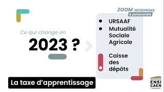 Taxe dapprentissage 2023  ENSICAEN [upl. by Jaquenetta265]