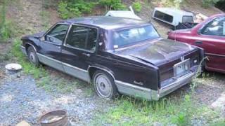 1993 Cadillac Deville Junker In Depth Tour And Walk Around [upl. by Adeirf53]