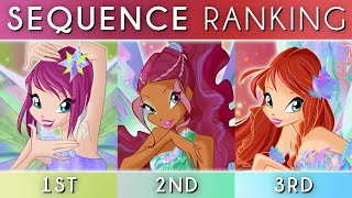 Winx Club RANKING Who has the best sequence per transformation [upl. by Krasner262]