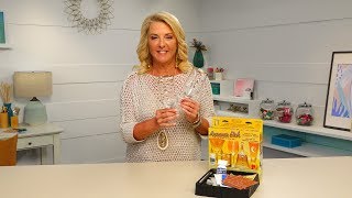 How to Etch Wine Glasses  Personalized Gifts  HSN Gets Crafty [upl. by Carmon382]