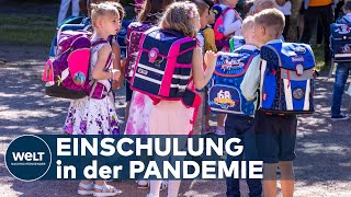 CORONAPANDEMIE MecklenburgVorpommern wagt Neustart an den Schulen [upl. by Ahsirtap]