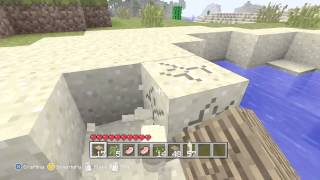 Minecraft 404 Challenge Xbox 360 Edition  Collecting Resources  Part 1 [upl. by Kuhlman268]