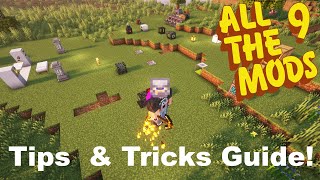 ATM 9  51 Tips And Tricks Beginner [upl. by Anirehtak]