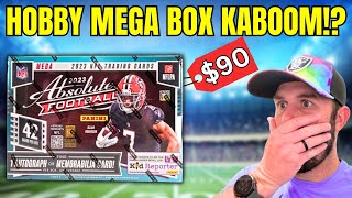 I PAID 80 FOR THIS 2023 ABSOLUTE FOOTBALL HOBBY MEGA BOXES [upl. by Sana]