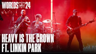 Linkin Park  Heavy Is The Crown  Worlds 2024 Finals Opening Ceremony Presented by Mastercard [upl. by Kantor]