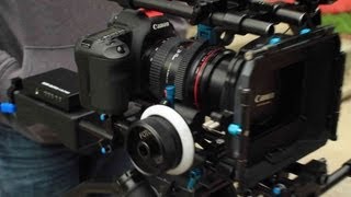 Pro Camera Rigs for under 10005DMkII 15mm HD Shooting system [upl. by Ynatsed]