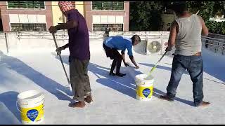 Geotextile Fabrics application in Terrace Waterproofing [upl. by Fevre]