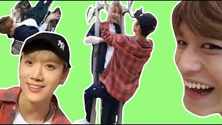 Um passeio no parque com o NCT e a namorada do Lucas [upl. by Akirdnas]