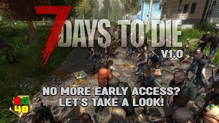 This Game Is Too Scary To Play Alone  Taking A Sneak Peek At 7 Days To Die 10 [upl. by Clarine104]