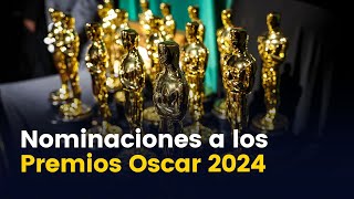 Nominaciones a los Oscar 2024 Zazie Beetz y Jack Quaid anuncian los nominados 23012024 [upl. by Esinart]