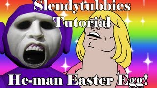 Slendytubbies V2 BETA  Heman Easter egg [upl. by Cosma577]