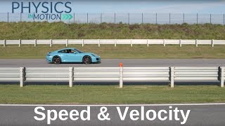 What Are Speed and Velocity  Physics in Motion [upl. by Niran40]