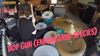 Bop Gun Endangered Species Parliament HD Drum Cover [upl. by Orecic]