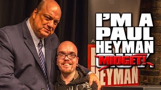 PAUL HEYMAN POPS A MIDGET [upl. by Nylrebma496]