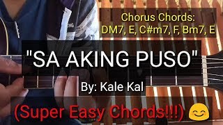 Sa Aking Puso  Kaye Kal Guitar Tutorial [upl. by Lemrahc]