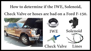 How to find the component causing the grinding on Ford F150 4wd trucks [upl. by Ced]