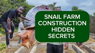 How to build a snail farm Hidden Secrets 👌👌🇨🇲🐌 Part 1Snail farming in Nigeria Cameroon Ghana [upl. by Gervais]