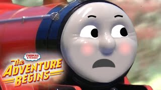 RUNAWAY JAMES The Adventure Begins Chase  Thomas amp Friends Scene Remake [upl. by Chiles]