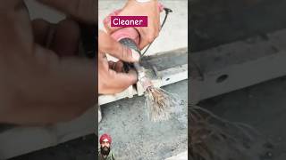 homemade rust removing metal brush metalworking tools diyideas shorts youtubeshorts ytshorts [upl. by Frasquito]