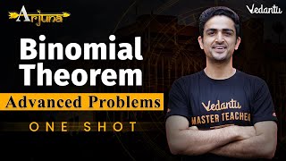 JEE Advanced 2023  Binomial Theorem Class 11  One Shot  Arjuna  Arvind Kalia Sir  Vedantu [upl. by Eserehc]