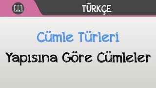 Cümle Türleri  Yapısına Göre Cümleler [upl. by Aimar]