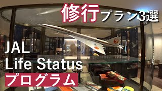 【JAL新ステイタスプログラム修行】JAL Life Status プログラム 修行プラン3選を紹介 [upl. by Seldun]