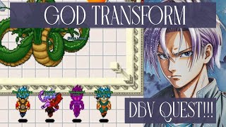 DBVICTORY 🔴GOD TRANSFORM QUEST🔴 [upl. by Llenad89]