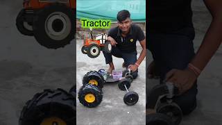 Making homemade tractor 🚜 🚜tochanking rc motor RKG [upl. by Adirem]