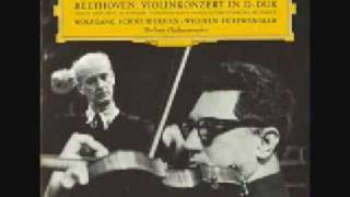 Beethoven Violin concerto Cadenza Schneiderhan  Furtwangler 1953 [upl. by Auhsohey]