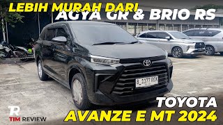 TOYOTA ALL NEW AVANZA 13E MT 2024  Lebih Murah dari Agya GR dan Brio RS [upl. by Jemima]