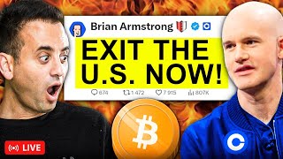 US Crypto Investors RACING TO THE EXIT Where to [upl. by Nabal]