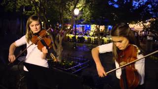 Busking violists in Aspen [upl. by Nileuqay]