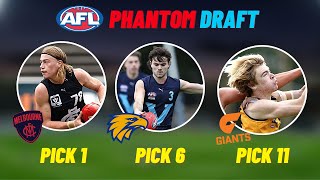 2023 AFL Draft Prediction July Edition [upl. by Salohcin]