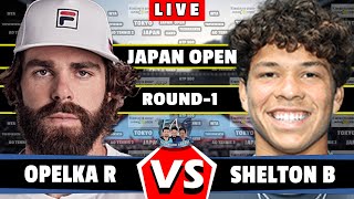 🔴LIVE Opelka R vs Shelton B • Japan Open 2024 Opelka Shelton tennis atp JapanOpen [upl. by Corkhill318]