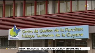 Débat national  quelle application en Guyane [upl. by Adnah868]