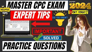 CPC Exam Questions and Answers 2024  Walkthrough of Medical Coding Certification Test Questions [upl. by Dnomyar482]