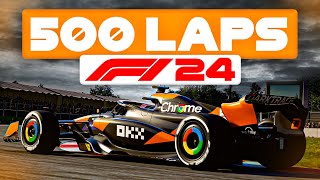 I Drove My FIRST 500 Laps Around ONE TRACK On F1 24 [upl. by Nelleeus]