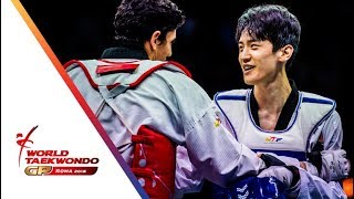 Roma 2018 World Taekwondo GP Final Male 68Kg LEE DAEHOONKOR Vs DENISENKO ALEXEYRUS [upl. by Che44]