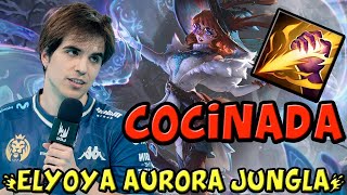 MDK Elyoya se saca de la chistera una Aurora jungla ¿Puede flexearla MAD Lions KOI [upl. by Aruon]