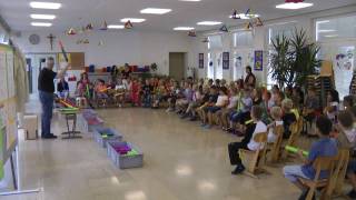 Boomwhackers Live  in Jettingen  Klassenmusizieren  Class Room Music [upl. by Erihppas]