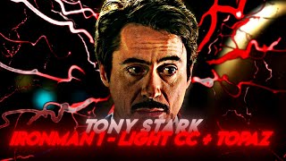 Tony Stark IronMan 1 Scene Pack LIGHT CC  TOPAZ [upl. by Sitruc]